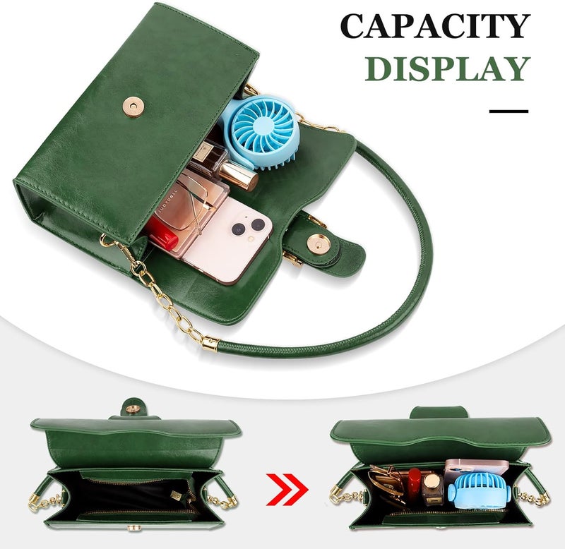 Gosect Shoulder Bag for Women, Cute Soft PU Leather Small Crossbody Purses Handbags, Trendy Underarm Bag Tote Purses for Women - Image 4